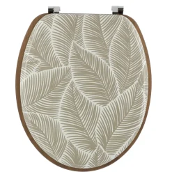 TENDANCE Abattant WC 18 pouces façon bois acacia Rustique Mimétisme Marron Clearance
