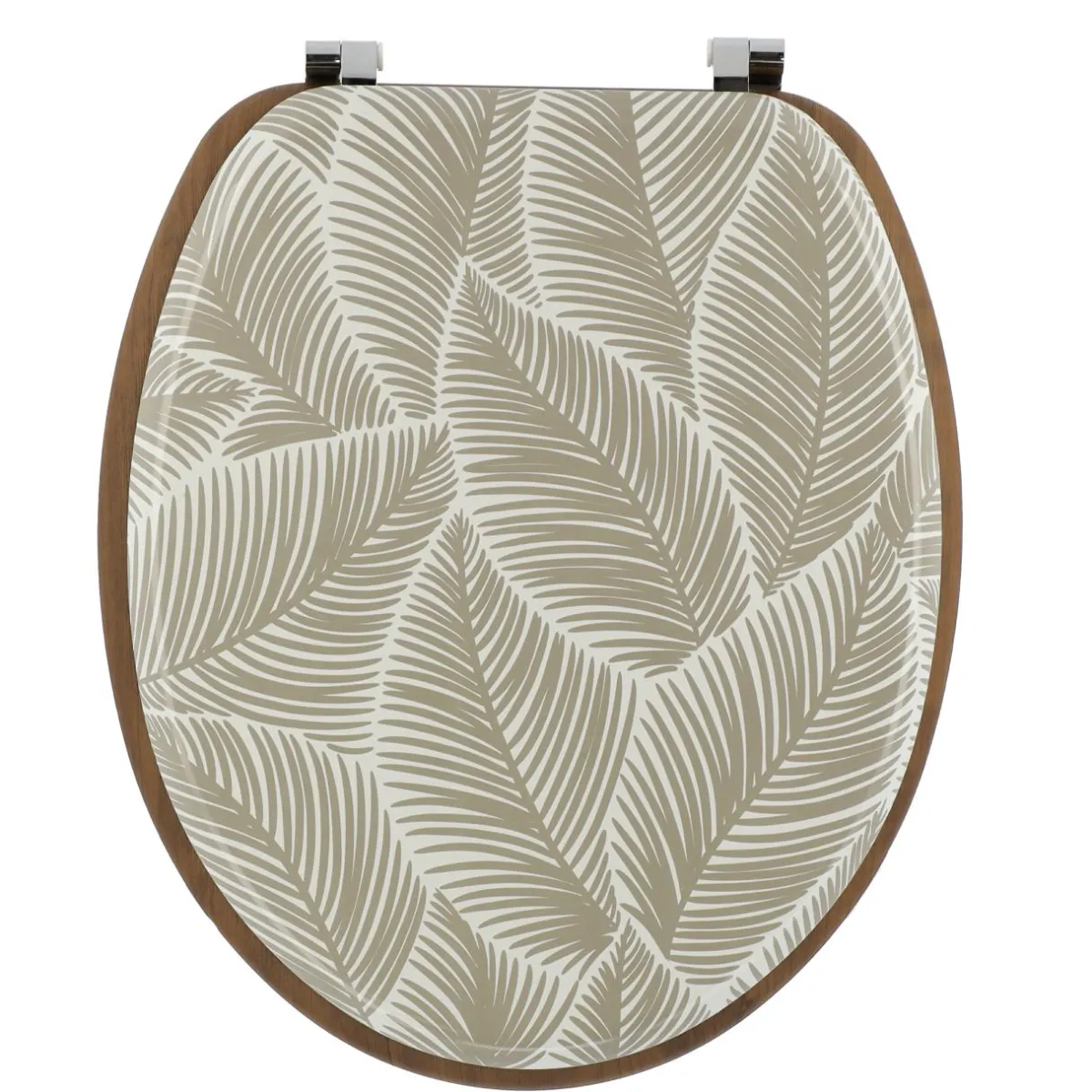 TENDANCE Abattant WC 18 pouces façon bois acacia Rustique Mimétisme Marron Clearance