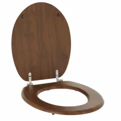 TENDANCE Abattant WC 18 pouces imitation Bois Marron New