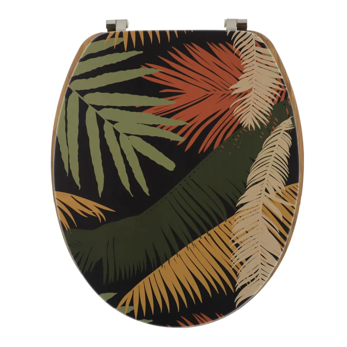TENDANCE Abattant WC 18 pouces MDF Exotic Garden Multicolore New