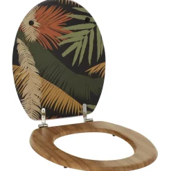 TENDANCE Abattant WC 18 pouces MDF Exotic Garden Multicolore New