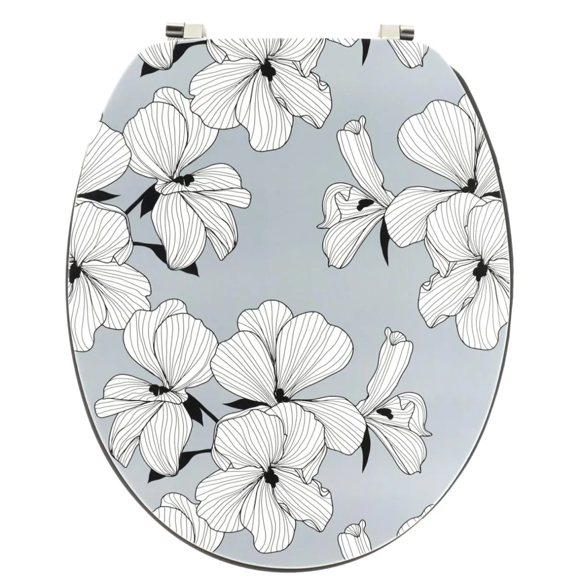 TENDANCE Abattant WC 18 pouces MDF Ecrin Gris Best
