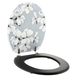 TENDANCE Abattant WC 18 pouces MDF Ecrin Gris Best