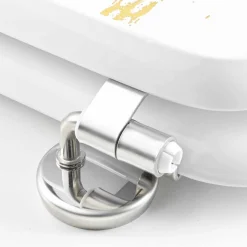 douceur d'intu017drieur Abattant WC 18 pouces MDF effet marbre Aquamarbre Blanc Clearance