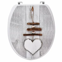 TENDANCE Abattant WC 18 pouces Ouessant Gris Sale