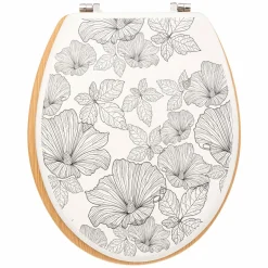 5 Five Simply Smart Abattant WC Blackflora Blanc