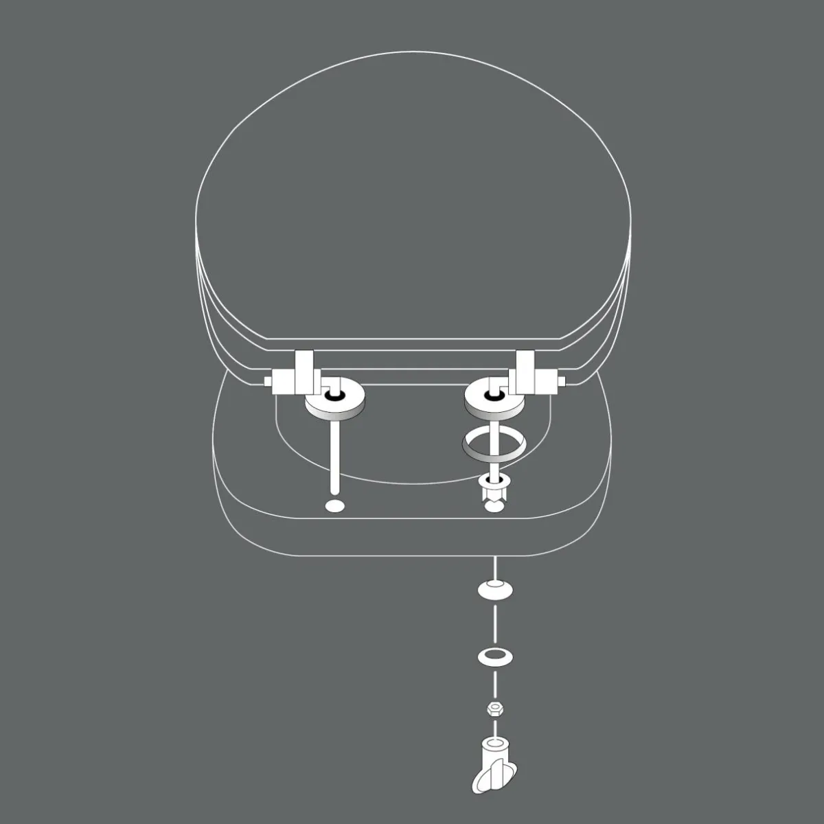 douceur d'intu017drieur Abattant WC bois (37 x 46 cm) Jade Vert Hot