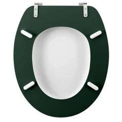 douceur d'intu017drieur Abattant WC bois (37 x 46 cm) Vagabonde Vert Discount