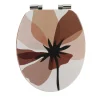 TENDANCE Abattant WC frein de chute 18 pouces MDF Natural Simplicity Multicolore Discount