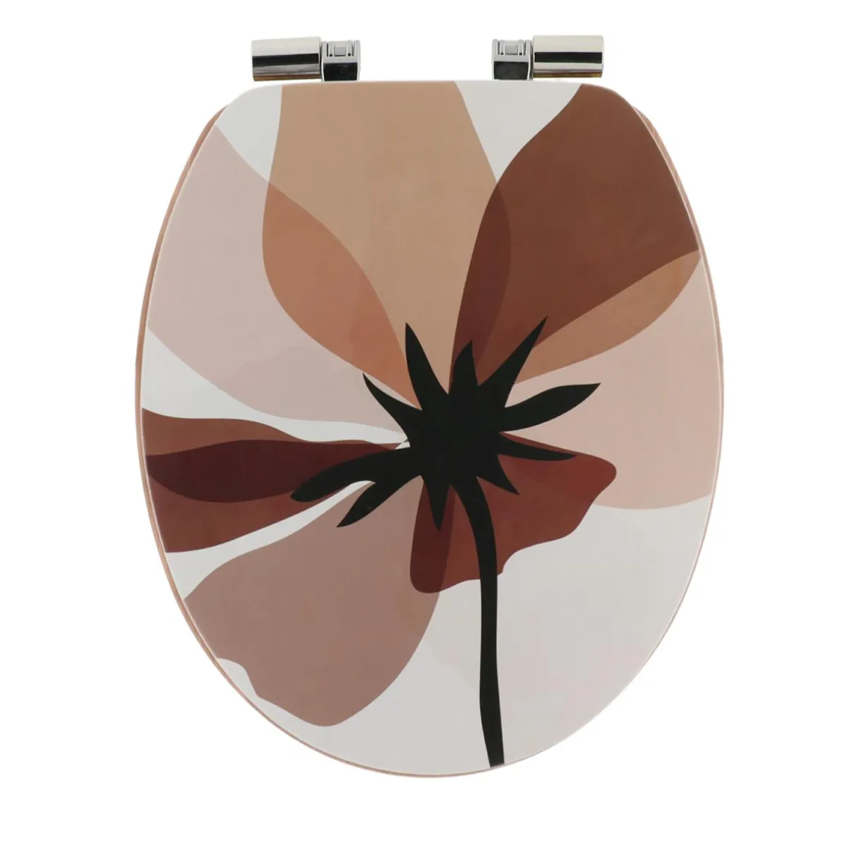 TENDANCE Abattant WC frein de chute 18 pouces MDF Natural Simplicity Multicolore Discount