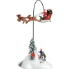 LEMAX Accessoire animé (H32 cm) Le Père Noël arrive ce soir Best