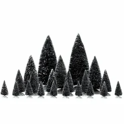 LEMAX Accessoire (H23 cm) Lot de 21 sapins Discount