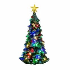 LEMAX Accessoire (H16 cm) Sapin de Noël lumineux Multicolore Clearance