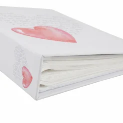 OSTARIA Album 200 photos Coeur Blanc New