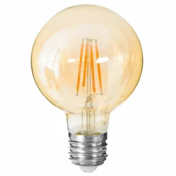 ATMOSPHERA Ampoule lumineuse diamètre 10 cm Globe Ambré Ambre New