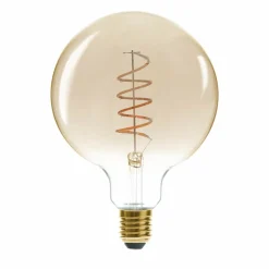 ATMOSPHERA Ampoule lumineuse Glode torsadé Ambre Discount