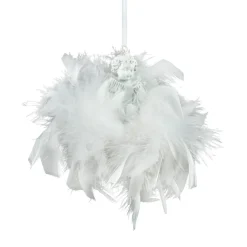 Feeric Lights & Christmas Ange à suspendre (H5,5 cm) Couronne Blanc Online