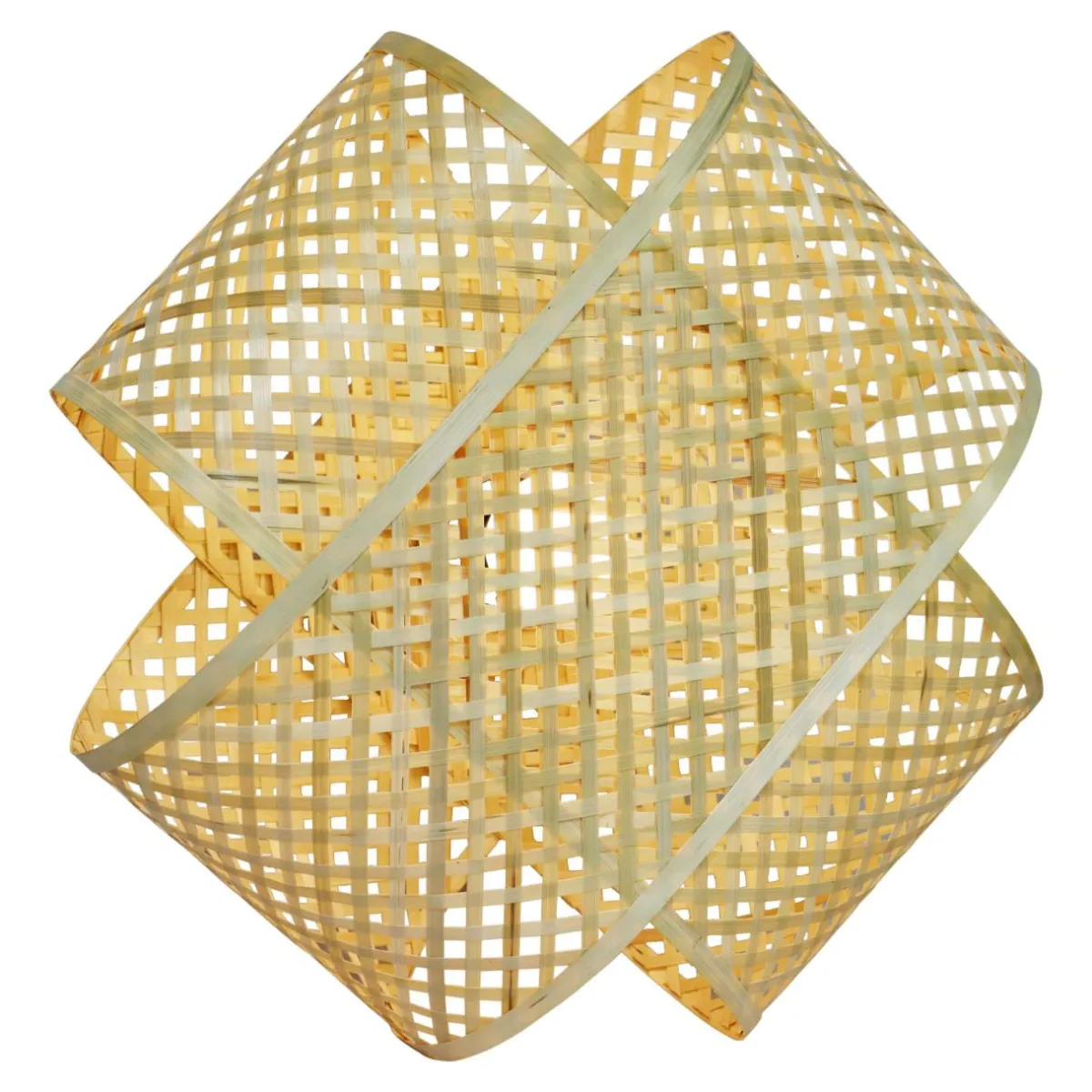 EMINZA Applique murale en bambou (H40 cm) Palmaya Naturel Clearance
