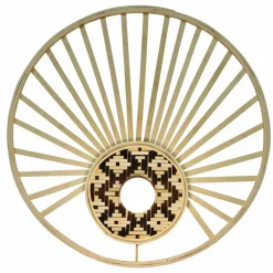 EMINZA Applique murale en bambou (D50 cm) Lagunee Naturel Discount