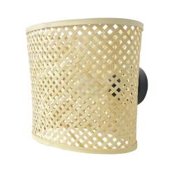 EMINZA Applique murale en bambou (H34 cm) Cadiz Naturel Sale