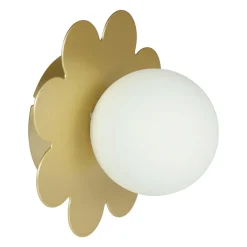 OSTARIA Applique murale métal (D15 cm) Nacre Dée Or Online