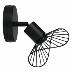 OSTARIA Applique murale métal (H17,5 cm) Capeline Noir Online