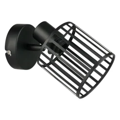 OSTARIA Applique murale métal industriel (H14 cm) Alma Noir Sale