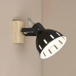 OSTARIA Applique murale orientable métal (14 x 17 cm) Studio e Noir Hot