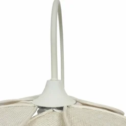 EMINZA Applique murale pétale en tissu (H62 cm) Alava Beige Outlet
