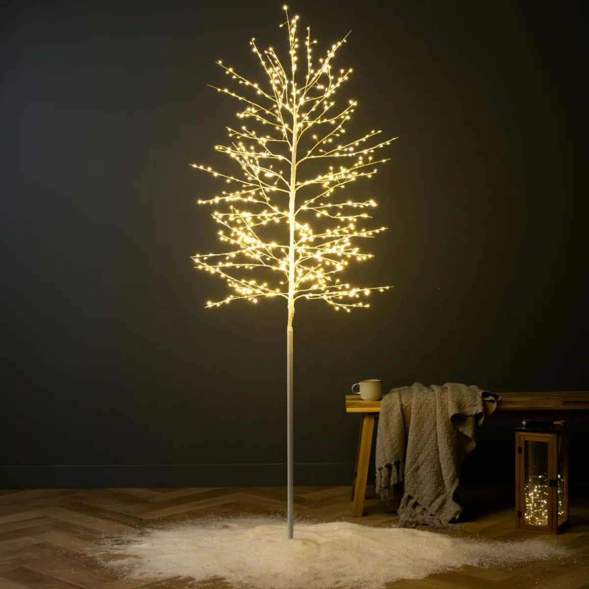 KAEMINGK Arbre lumineux 720 LED (180 cm) Peuplier Phellis Blanc chaud Sale