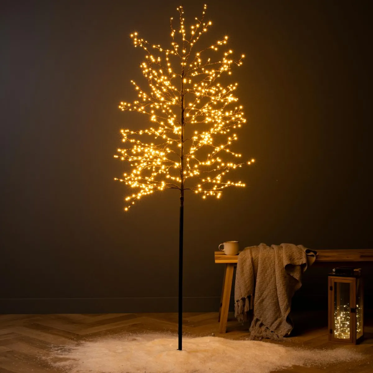 KAEMINGK Arbre lumineux 720 LED (180 cm) Peuplier Eliot Blanc très chaud Clearance