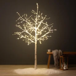 KAEMINGK Arbre lumineux 600 LED (H180 cm) Bouleau Lucidum Blanc chaud Outlet