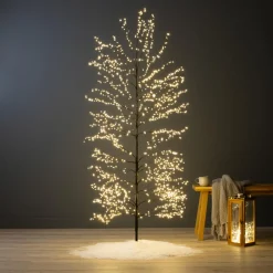 KAEMINGK Arbre lumineux 1755 LED (H180 cm) Wonderland Blanc chaud
