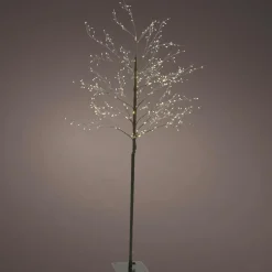 KAEMINGK Arbre lumineux 720 LED (H180 cm) Holly Platane et blanc chaud Noir Discount