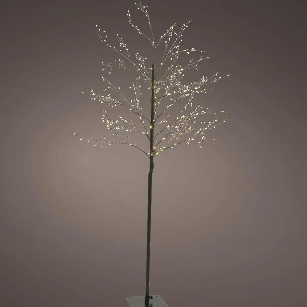 KAEMINGK Arbre lumineux 720 LED (H180 cm) Holly Platane et blanc chaud Noir Discount