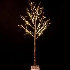 KAEMINGK Arbre lumineux 600 LED (H180 cm) Bouleau Betula Blanc chaud Outlet