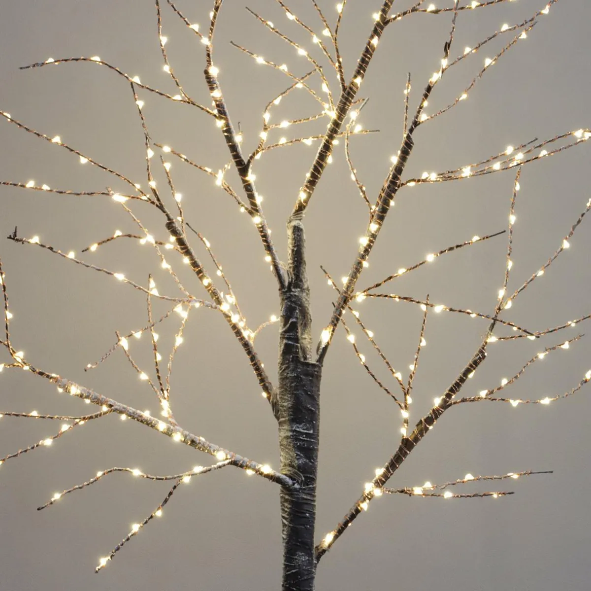 KAEMINGK Arbre lumineux 300 Micro LED (H100 cm) Bouleau Cayden Blanc chaud Hot