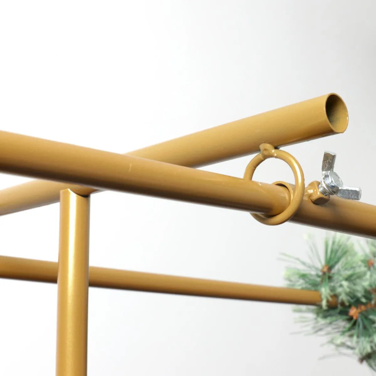 KOOPMAN Barre de table réglable double (L142 à 240 cm) pour Décation Or Discount
