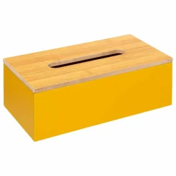 ATMOSPHERA Boite à mouchoirs Modern Moutarde Jaune moutarde Online