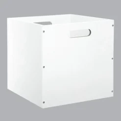 ATMOSPHERA Boite de rangement (31 x 31 x 31 cm) Mano he Blanc Sale
