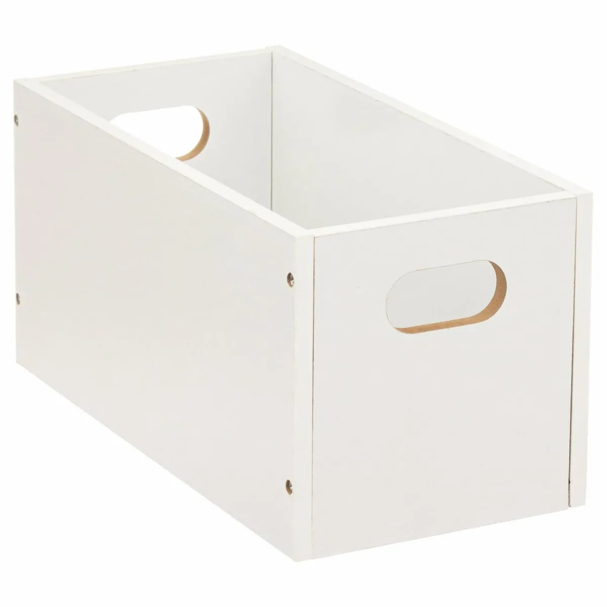 5 Five Simply Smart Boite de rangement (15 x 31 x 15 cm) Mano Blanc