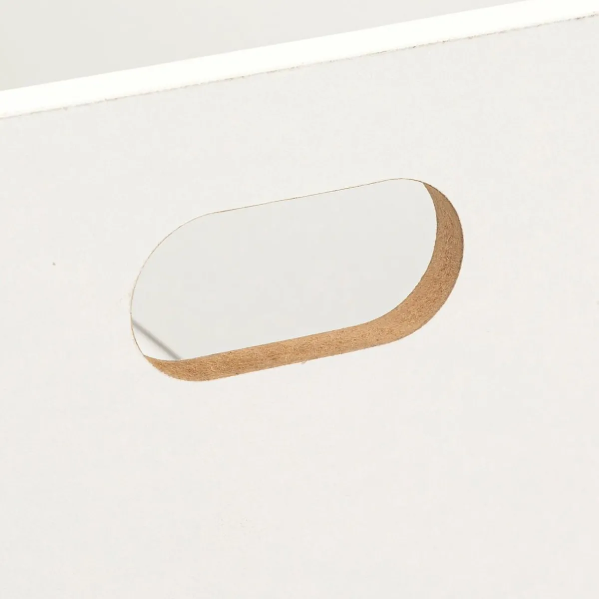 5 Five Simply Smart Boite de rangement (15 x 31 x 15 cm) Mano Blanc