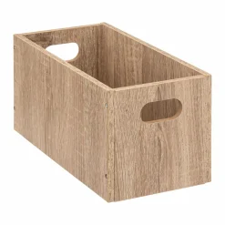 5 Five Simply Smart Boite de rangement (15 x 31 x 15 cm) Mano bois Naturel