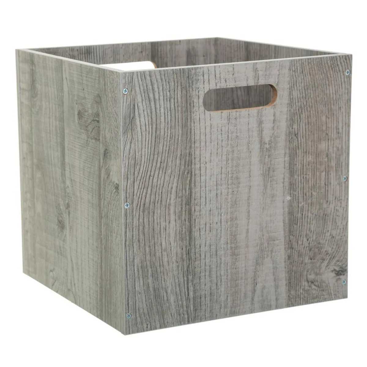ATMOSPHERA Boite de rangement (31 x 31 x 31 cm) Mano e Gris Outlet
