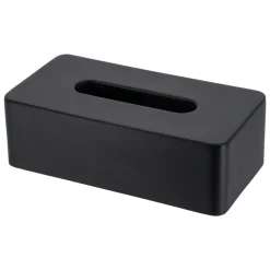 TENDANCE Boîte à mouchoirs magnétique Japandi Noir Discount
