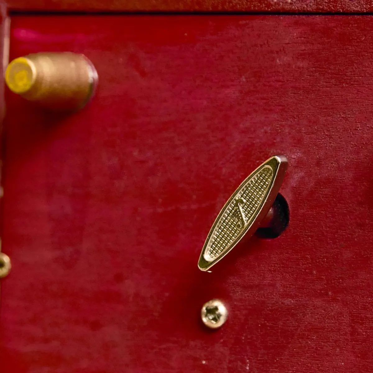 KAEMINGK Boîte à musique (H30 cm) Casse noisette Timothé la royauté Vert et Bordeaux Outlet