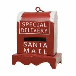 KAEMINGK Boîte aux lettres de Noël (H6 cm) Rouge Outlet