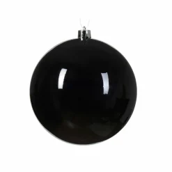 KAEMINGK Boule de Noël (D140 mm) Alpine Noir Discount