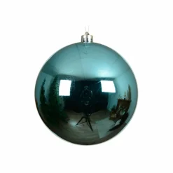 KAEMINGK Boule de Noël (D140 mm) Alpine Bleu pétillant New