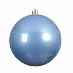 KAEMINGK Boule de Noël (D200 mm) Alpine Bleu Ciel Outlet